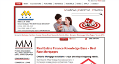 Desktop Screenshot of mortgagemaverick.ca